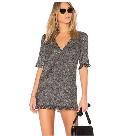 House of Harlow 1960 Dresses & Skirts - House of Harlow X Revolve Parker Dress Black, White, Silver Size XL